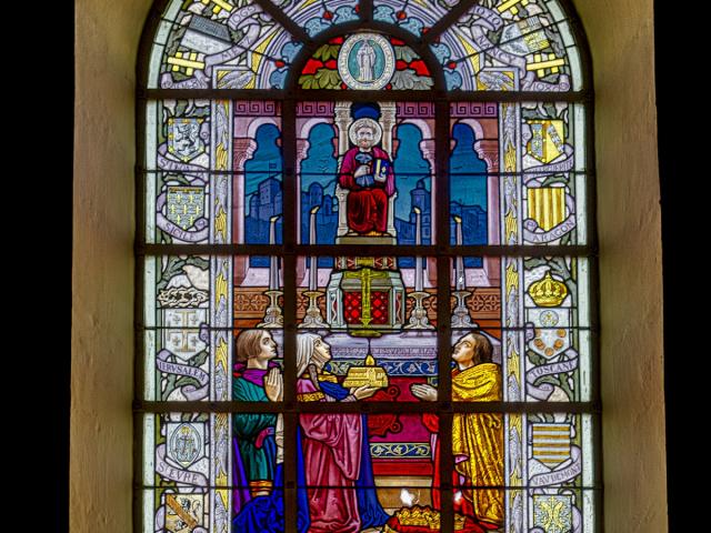 Vitrail Eglise Saint-Pierre, Châtenois