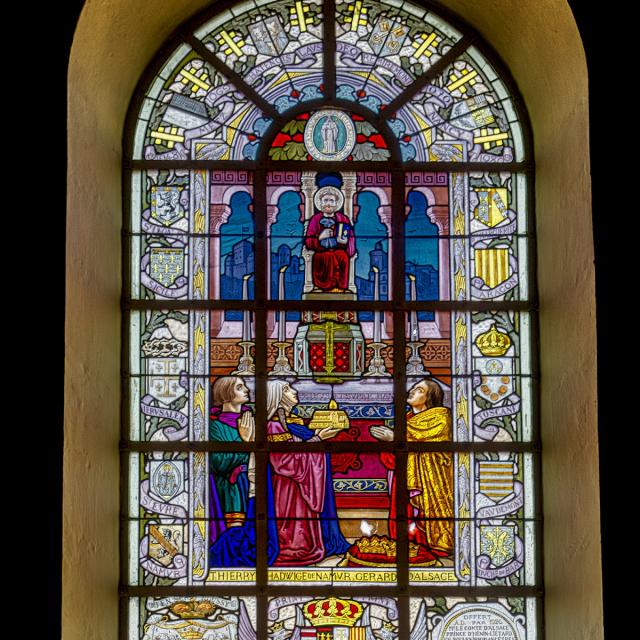 Vitrail Eglise Saint-Pierre, Châtenois