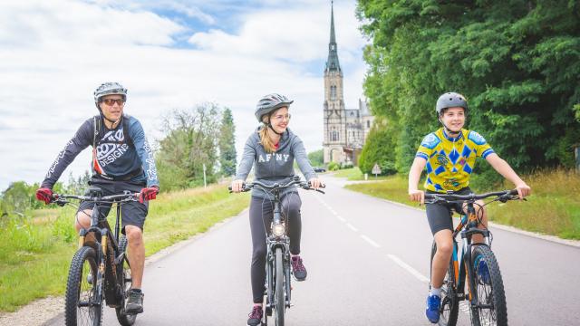 Balade à vélo à Domremy-la-Pucelle