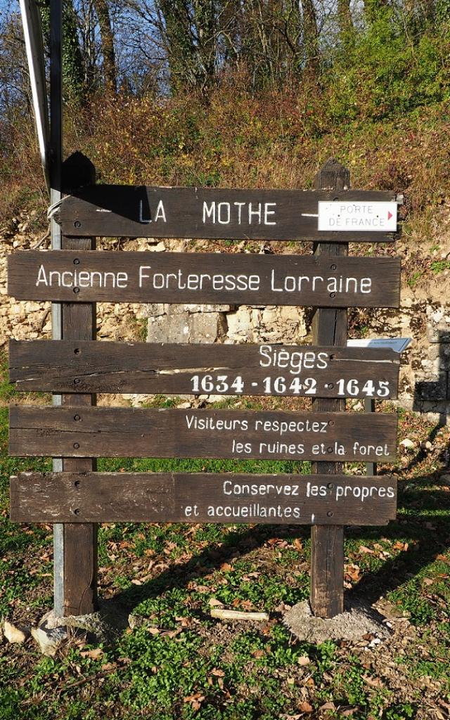 Site de la forteresse de la Mothe