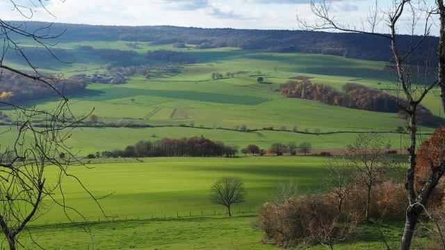 Vue depuis le site de la forteresse de la Mothe